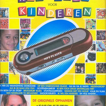 MP3 speler met de 25 grootste hits van Kinderen voor Kinderen