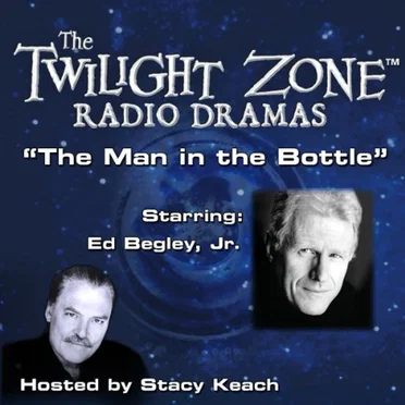 The Twilight Zone Radio Dramas, "The Man in the Bottle" by Rod Serling - album cover