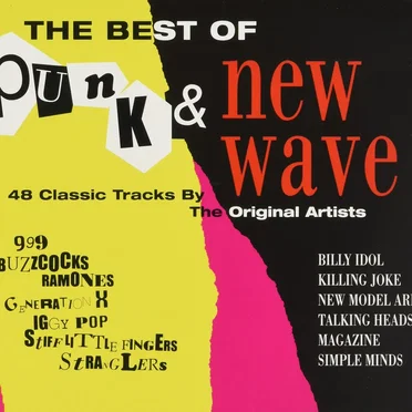 The Best of Punk & New Wave by Various Artists - album cover