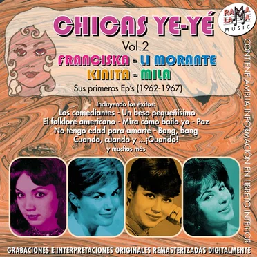 Chicas ye-yé vol. 2 sus primeros EP's (1962-1967) by Various Artists - album cover