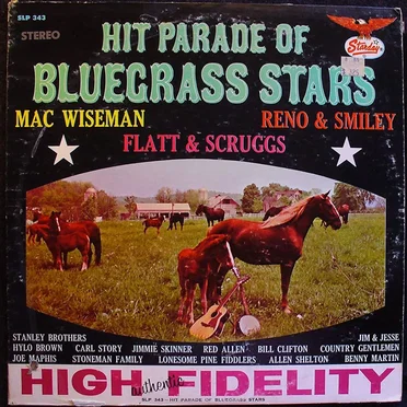 Hit Parade of Bluegrass Stars by Various Artists - album cover
