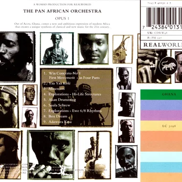 Opus 1 by The Pan African Orchestra - album cover