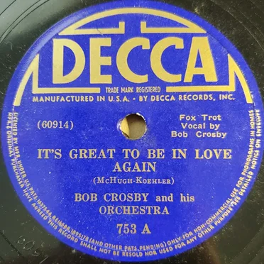 It’s Great to Be in Love Again / Christopher Columbus