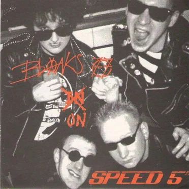 Speed 5" by Blanks 77 - album cover