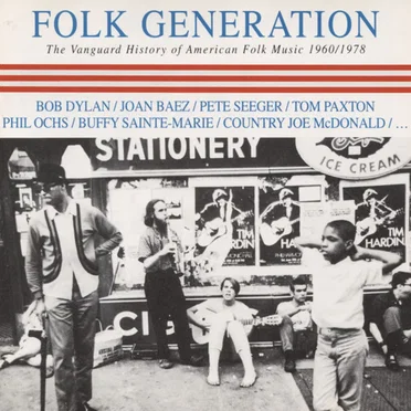 Folk Generation: The Vanguard History Of American Folk Music 1960/78 by Various Artists - album cover