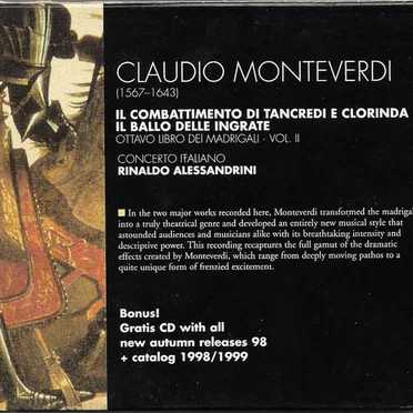 Ottavo Libro dei Madrigali, Vol. 2