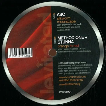 Silkworm / Moonscape / Orange to Red