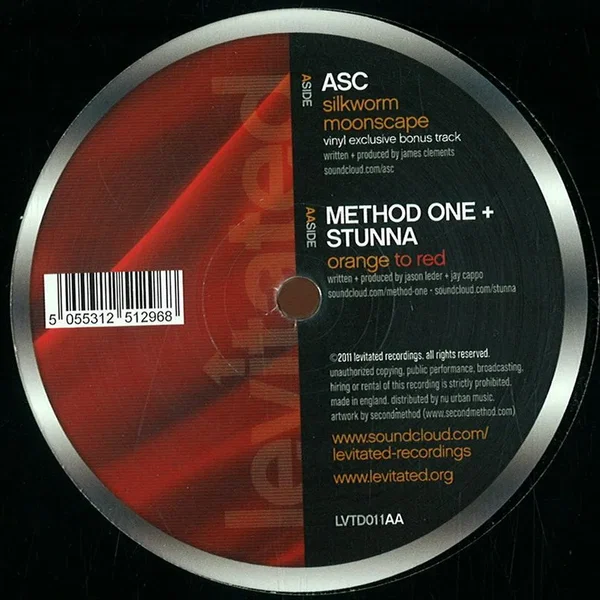 Silkworm / Moonscape / Orange to Red