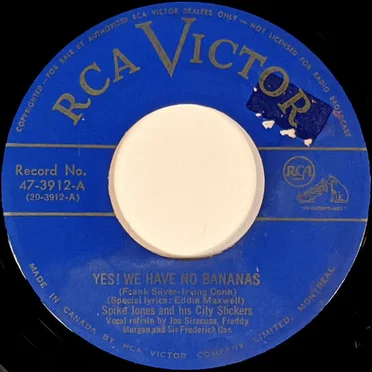 Yes! We Have No Bananas / Yaaka Hula Hickey Dula