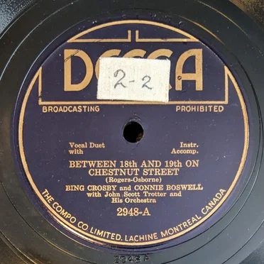 Between 18th and 19th on Chestnut Street / Wrap Your Troubles in Dreams