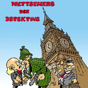 Folge 8: Wettbewerb der Detektive by Michael Koser - album cover