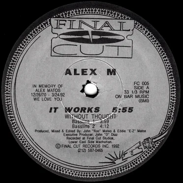 It Works by Alex M - album cover