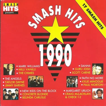 Smash Hits 1990 by Various Artists - album cover