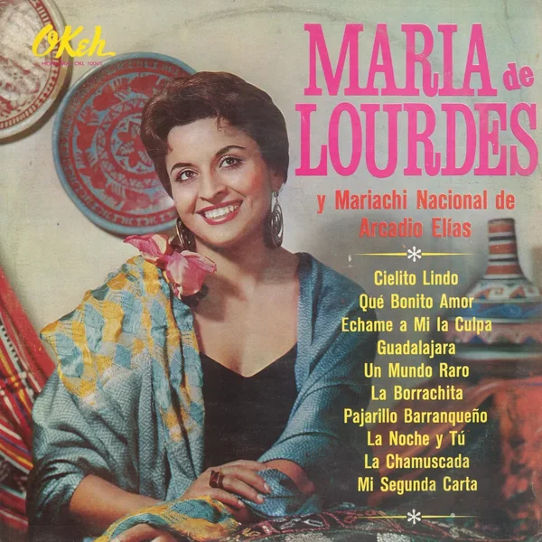 María de Lourdes con el Mariachi Nacional de Arcadio Elías