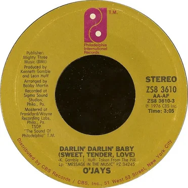 Darlin’ Darlin’ Baby (Sweet, Tender, Love) / A Prayer