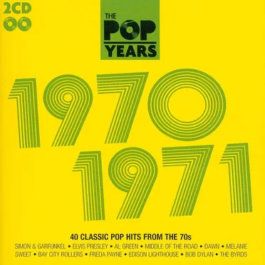 The Pop Years: 1970-1971 by Various Artists - album cover