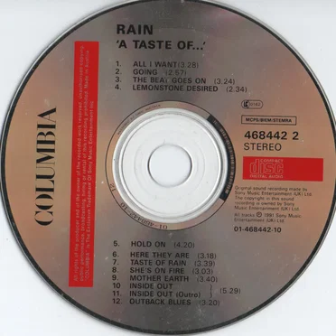 A Taste of... by Rain - album cover