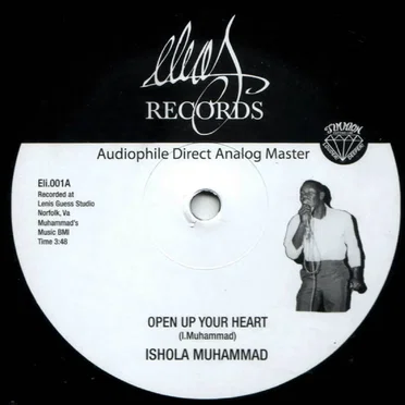 Open Up Your Heart by Ishola Muhammad - album cover
