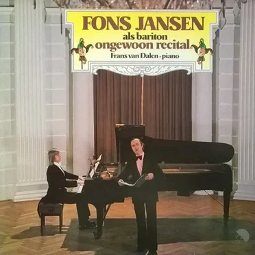 Ongewoon recital by Fons Jansen - album cover