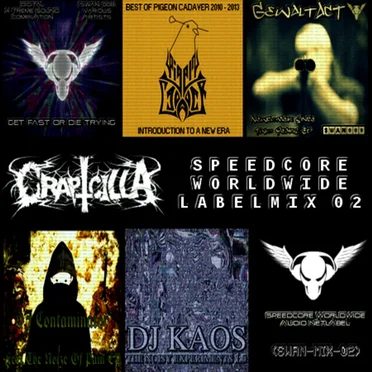 Speedcore Worldwide Labelmix 02 by craP_cillA - album cover