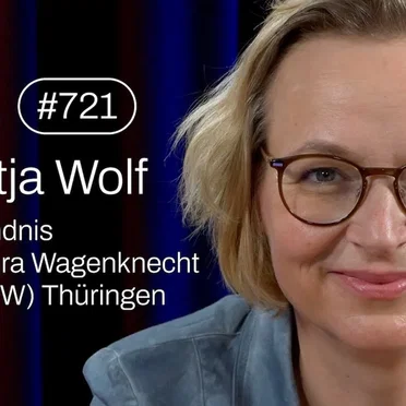 Jung & Naiv #721, „BSW-Spitzenkandidatin in Thüringen, Katja Wolf“ by Tilo Jung - album cover