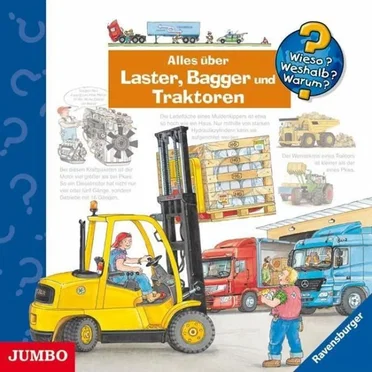 Alles über Laster, Bagger und Traktoren by Wieso? Weshalb? Warum? - album cover