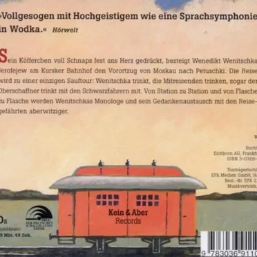 Die Reise nach Petuschki by Wenedikt Jerofejew - album cover
