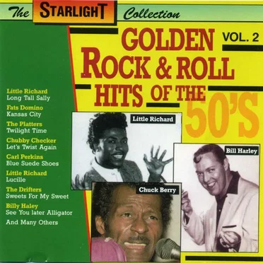 Golden Rock & Roll Hits of the 50’s, Vol. 2 by Various Artists - album cover