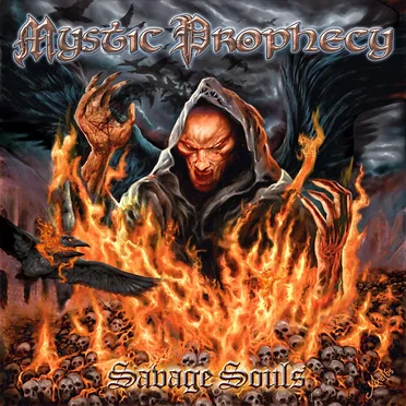 Savage Souls by Mystic Prophecy - album cover