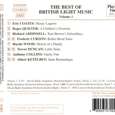 The Best of British Light Music, Volume 1 by Various Artists - album cover