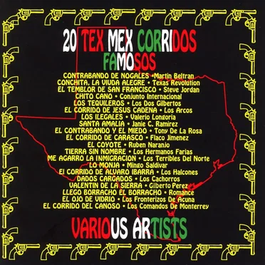 20 Tex-Mex corridos famosos by Various Artists - album cover
