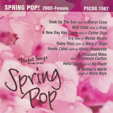Spring Pop! 2002‐Female by Music Minus One - album cover