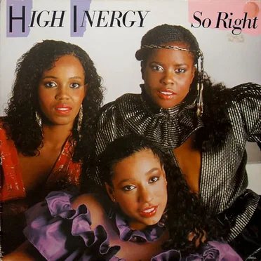 So Right by High Inergy - album cover