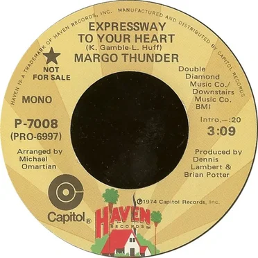 Expressway to Your Heart by Margo Thunder - album cover