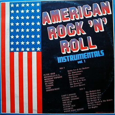 American Rock 'n' Roll Instrumentals, Vol. 1 by Various Artists - album cover