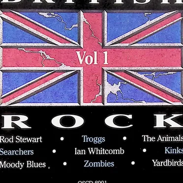 British Rock Vol. 1 by Various Artists - album cover