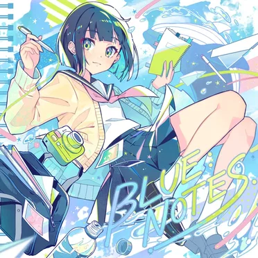 BLUE:NOTES. by MisoilePunch♪ - album cover