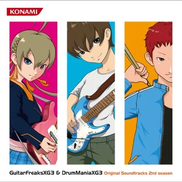 GuitarFreaksXG3 & DrumManiaXG3 Original Soundtracks 2nd season by Various Artists - album cover