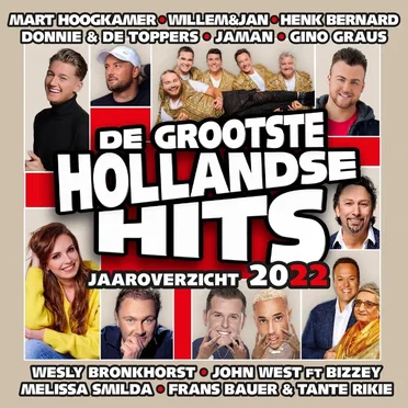 De grootste Hollandse hits jaaroverzicht 2022 by Various Artists - album cover
