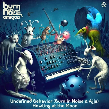 Howling at the Moon by Undefined Behavior (Burn In Noise & Ajja) - album cover