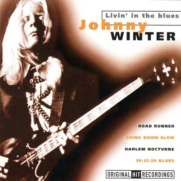 Livin’ in the Blues by Johnny Winter - album cover