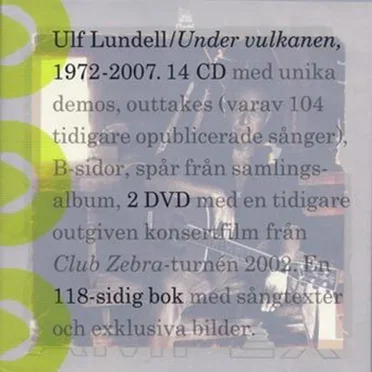 Under Vulkanen 1972-2007 by Ulf Lundell - album cover