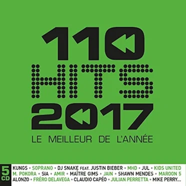 110 Hits 2017 by Various Artists - album cover