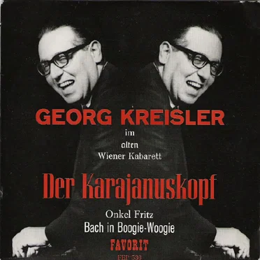 Georg Kreisler im alten Wiener Kabarett – Der Karajanuskopf