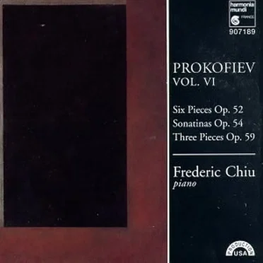 Prokofiev, vol. VI: Six Pieces op. 52 / Sonatinas op. 54 / Three Pieces op. 59