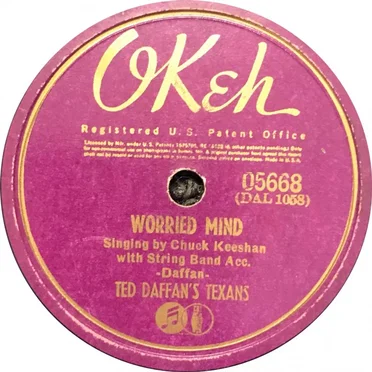 Worried Mind / Blue Steel Blues