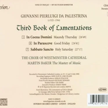 Third Book of Lamentations