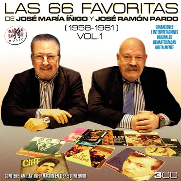Las 66 Favoritas de Iñigo y Pardo, Vol.1 (1958-1961) by Various Artists - album cover
