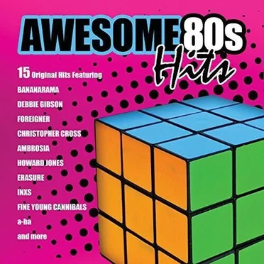 Awesome 80's Hits by Various Artists - album cover