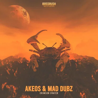Crimson Crater by Akeos - album cover